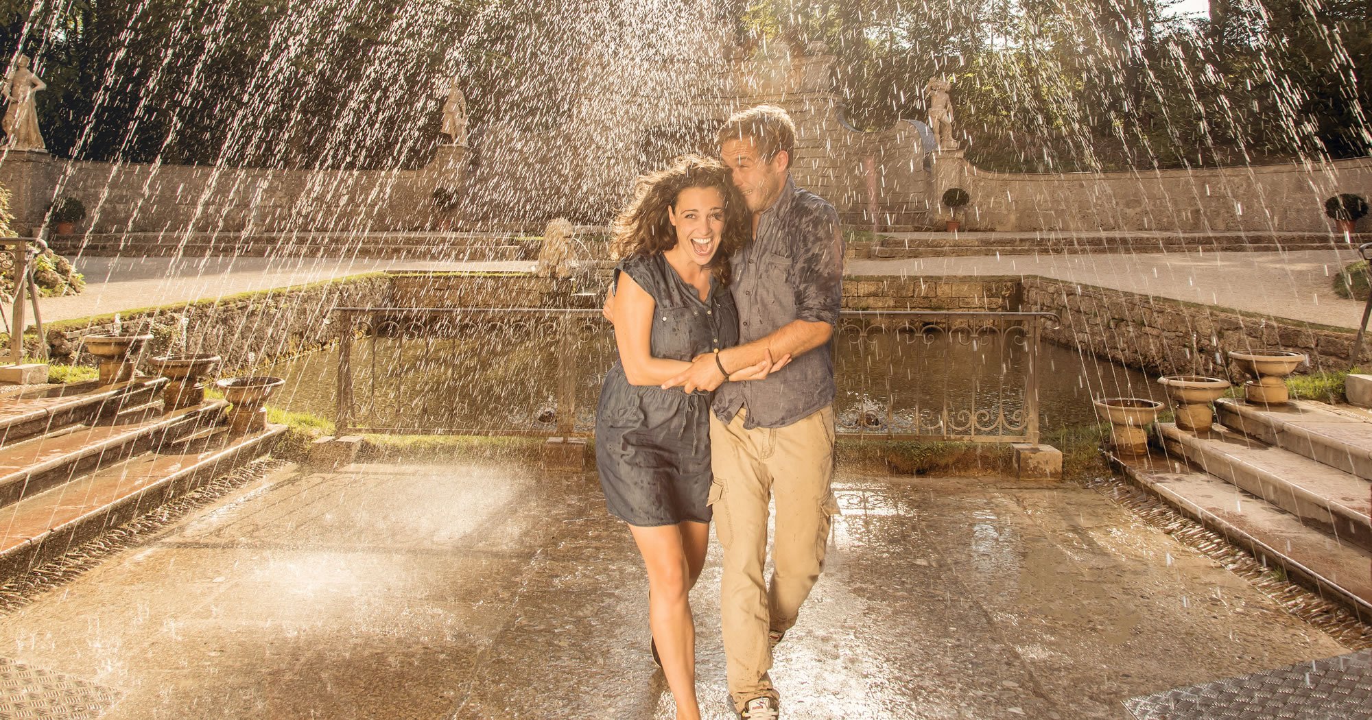 Hellbrunner Wasserspiele © Salzburger Land Tourismus 